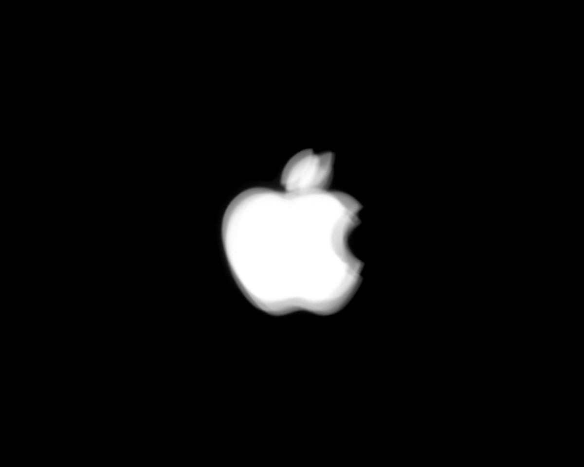 Apple Machintosh, svarta, vita, svartvita, mörker / gratis bakgrund 1500x1200