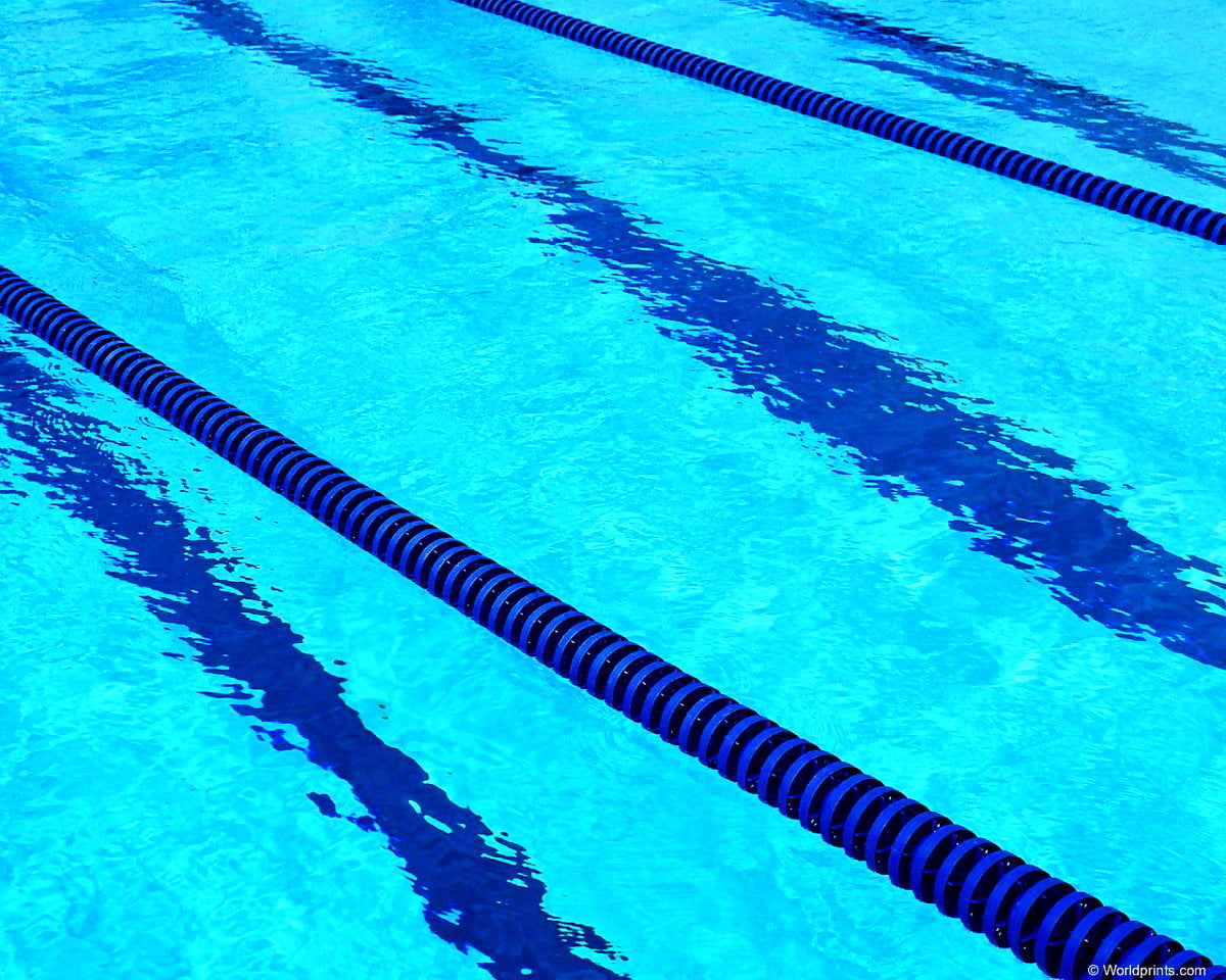 Simning, Simbassäng, Blå bakgrundsbild 🔥 Gratis Skrivbordsbilder