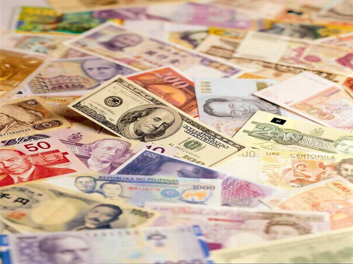 Skrivbordsbild — pengar, valuta, sedel, mynt, dollar 1600x1200