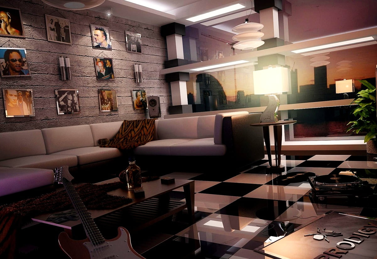 Bakgrundsbild Vardagsrum, Inredningsdesign, Soffa | Ladda Ner ...