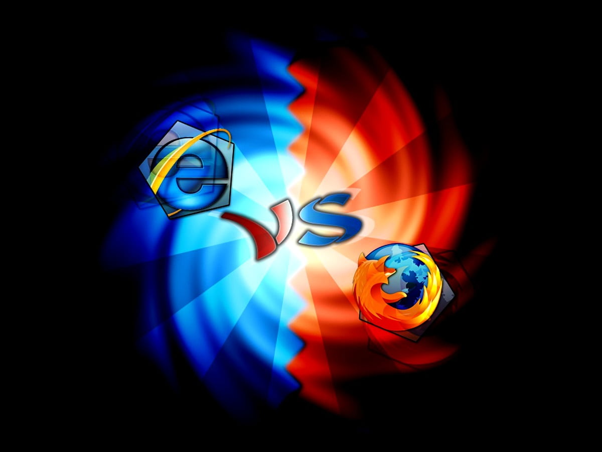 Firefox, elektriska blå, grafisk design, design, logotyp - bakgrunder 1600x1200