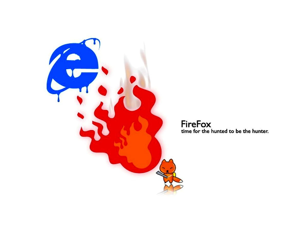 Firefox, tecknade serier, logotyp, illustration, design — skrivbordsbakgrunder (1600x1200)